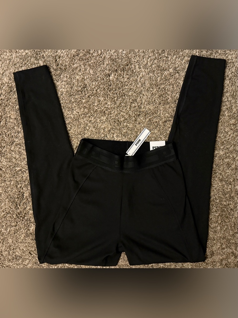 PINK Victoria's Secret Black High-Rise Ultimate Leggings